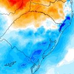 Grande diferença de temperatura marcará a quarta-feira no Sul do Brasil