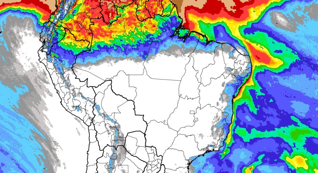 Veja onde mais vai ter chuva no Brasil nesta semana