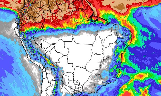 Previsão do tempo: tendência de chuva para dez dias no Brasil