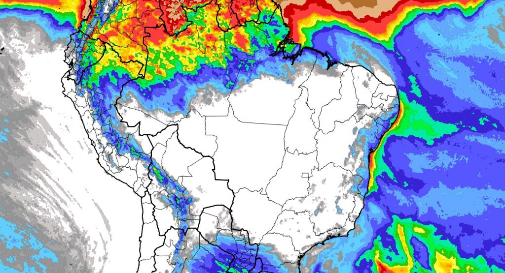 Veja onde mais vai ter chuva no Brasil nesta semana