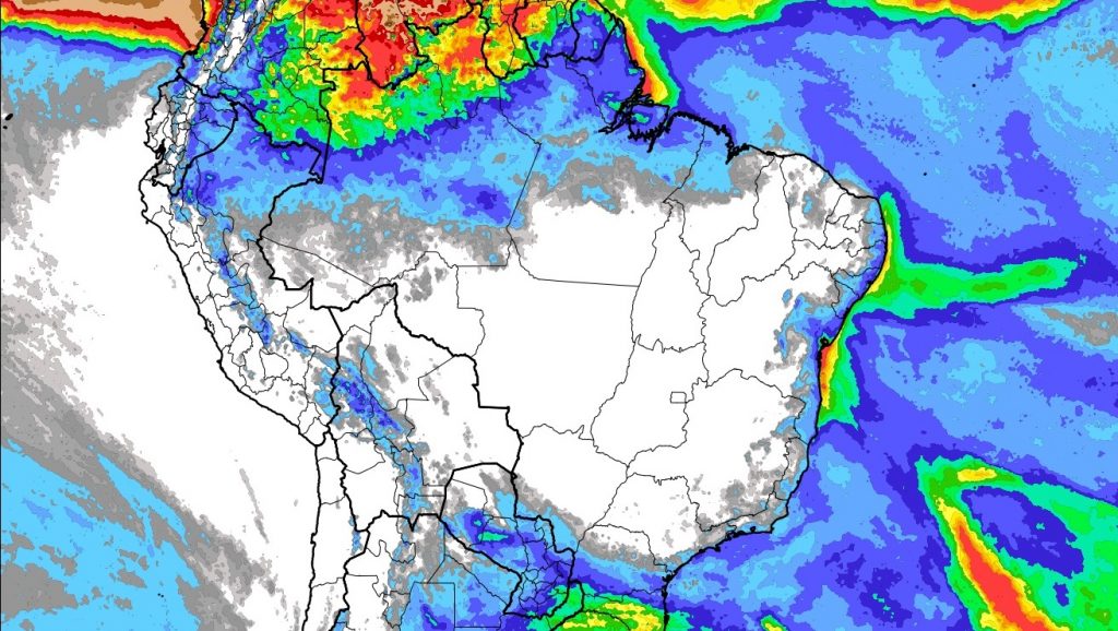 Veja onde mais vai ter chuva no Brasil nesta semana