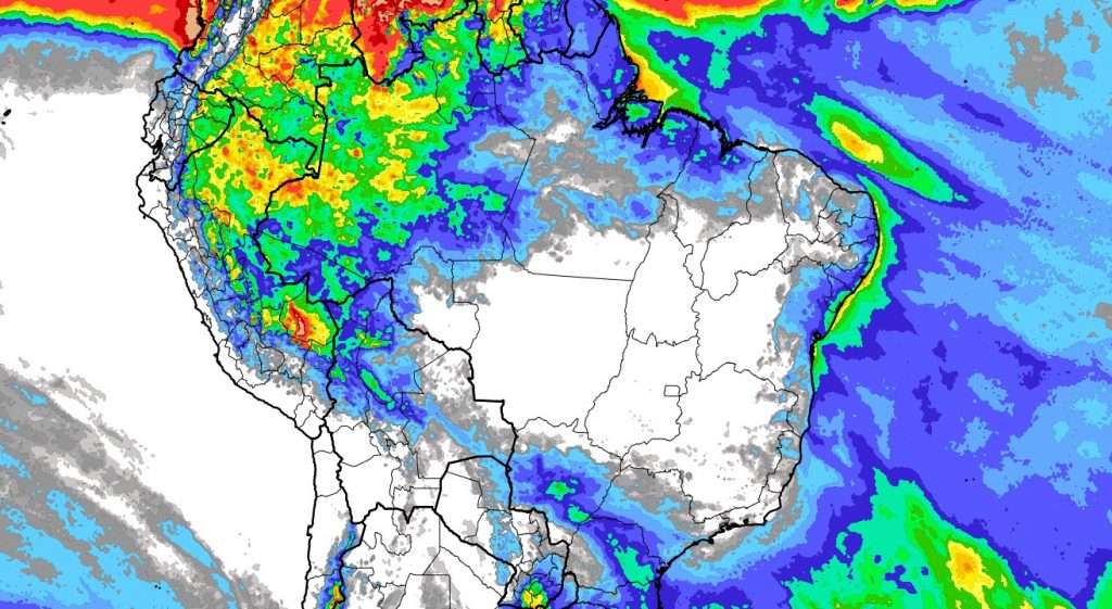 Veja onde mais vai ter chuva no Brasil nesta semana