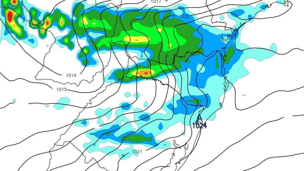 Chuva avança pelo Sul do Brasil nesta quinta; veja mapas de previsão