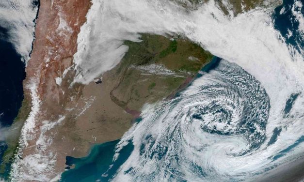 Ciclone traz ar gelado e vai prolongar a intensa onda de frio