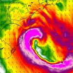 Ciclone impactará Sul e Sudeste do Brasil com vento de até 130 km/h