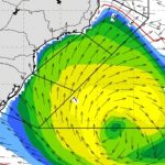 Ciclone pode provocar forte ressaca do mar no litoral brasileiro