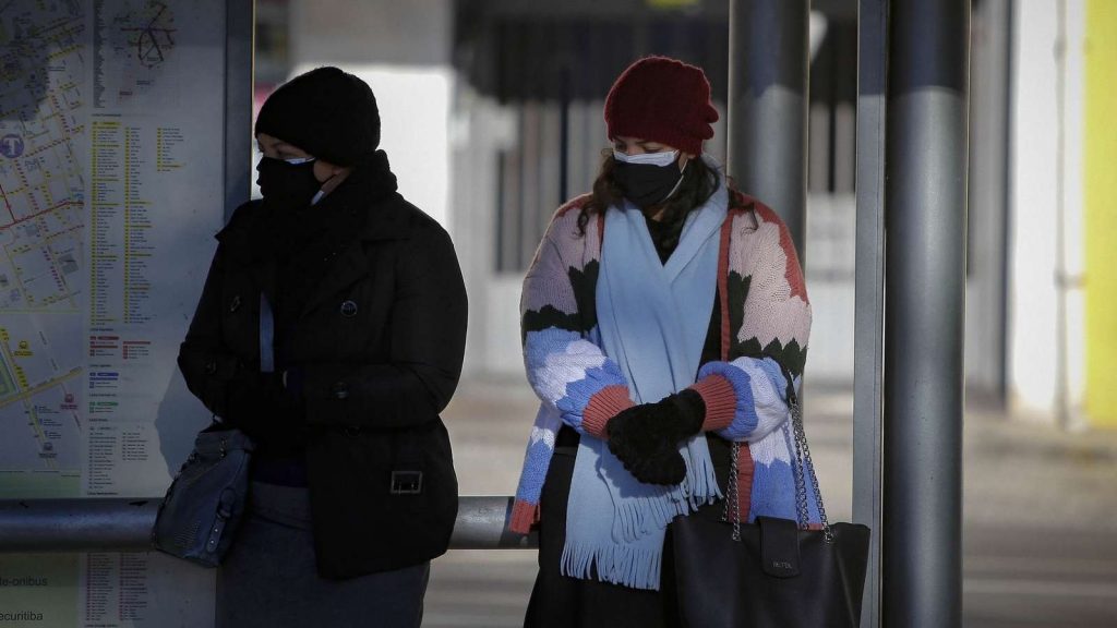 Curitiba tem tarde mais fria desde o dia da neve em 2013