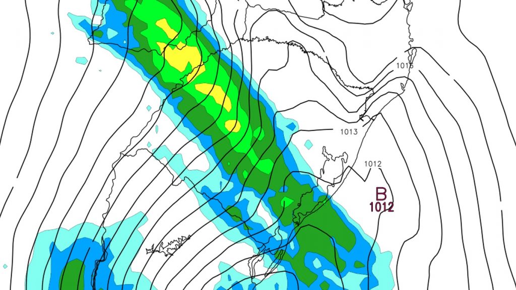 Frente fria vai trazer chuva e nova queda da temperatura