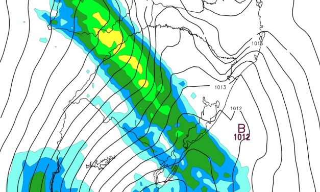 Frente fria vai trazer chuva e nova queda da temperatura