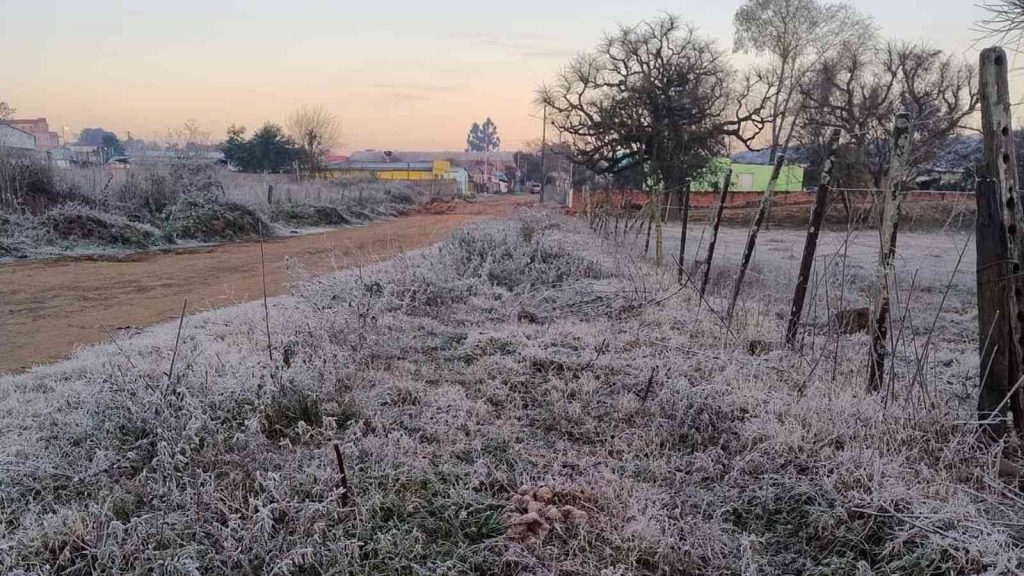 Sexta começa gelada no quinto dia seguido de marcas abaixo de zero