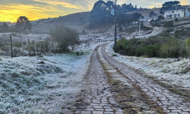 RS registra 10º dia seguido abaixo de zero; SC tem quase -7ºC
