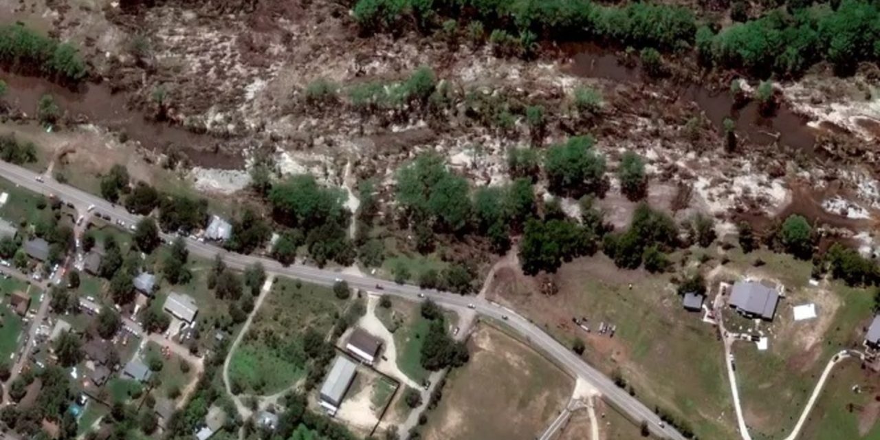 <span class="entry-title-primary">Antes e depois: imagens de satélite mostram área de desastre no Texas</span> <h2 class="entry-subtitle">Imagens de satélite mostram como era e como ficou a área atingida pela enchente catastrófica do dia 4 de julho no Texas</h2>