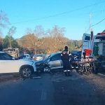 Gelo na pista causa acidentes com feridos em cidades da Serra e Planalto