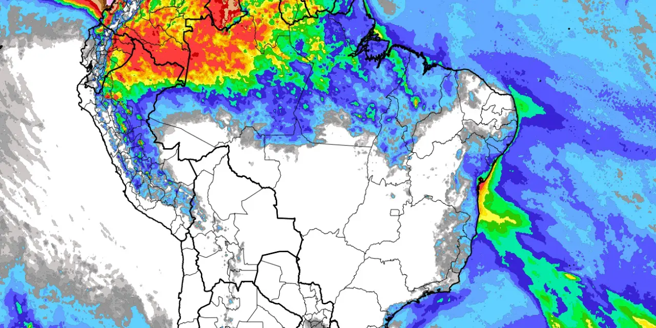 <span class="entry-title-primary">Veja onde mais vai ter chuva no Brasil nesta semana</span> <h2 class="entry-subtitle">Confira a previsão da MetSul com mapa sobre a chuva no Brasil nesta semana e saiba onde mais deve chover no país</h2>