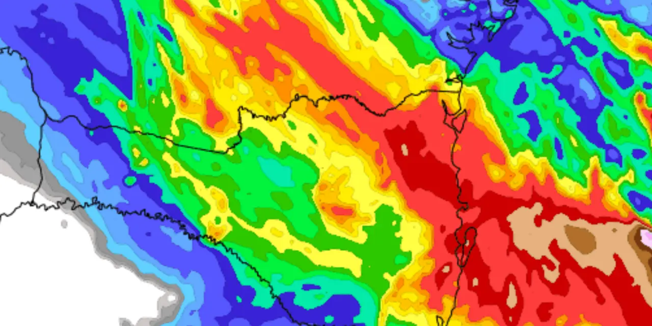 <span class="entry-title-primary">Baixa fria avança nesta terça com chuva em áreas com rios altos</span> <h2 class="entry-subtitle">Baixa segregada ou fria avança nesta terça pelo Sul do Brasil com mais chuva em Santa Catarina e o Paraná </h2>