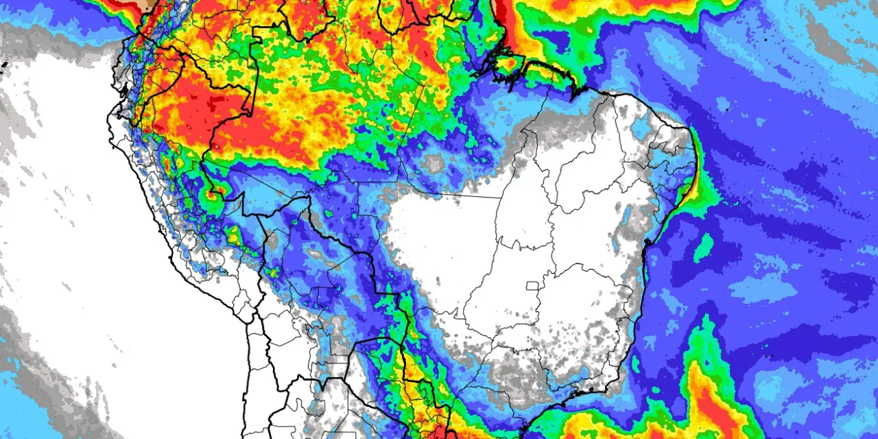 <span class="entry-title-primary">Veja onde mais vai ter chuva no Brasil nesta semana</span> <h2 class="entry-subtitle">Confira a previsão da MetSul com mapa sobre a chuva no Brasil nesta semana e saiba onde mais deve chover no país </h2>