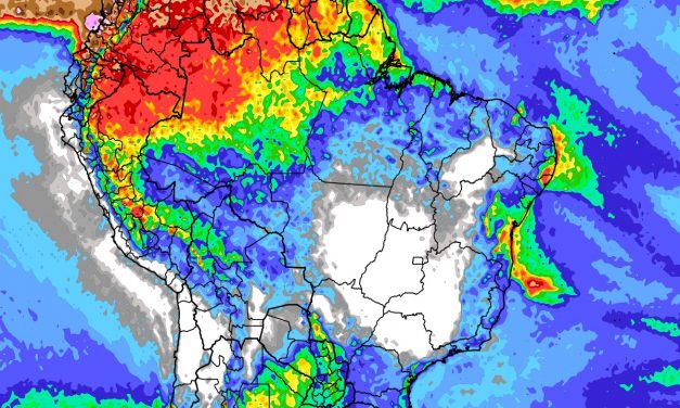 Previsão do tempo: tendência de chuva para dez dias no Brasil