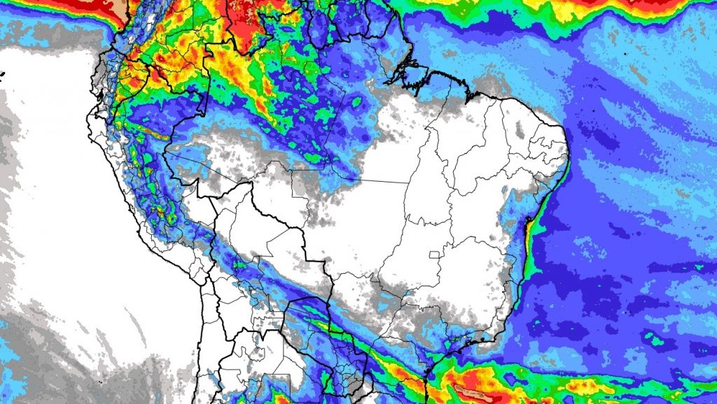 Veja onde mais vai ter chuva no Brasil nesta semana