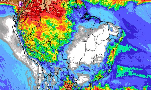 Previsão do tempo: tendência de chuva para dez dias no Brasil