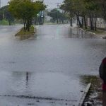 Chuva passa de 100 mm e volta a ganhar força nesta segunda-feira