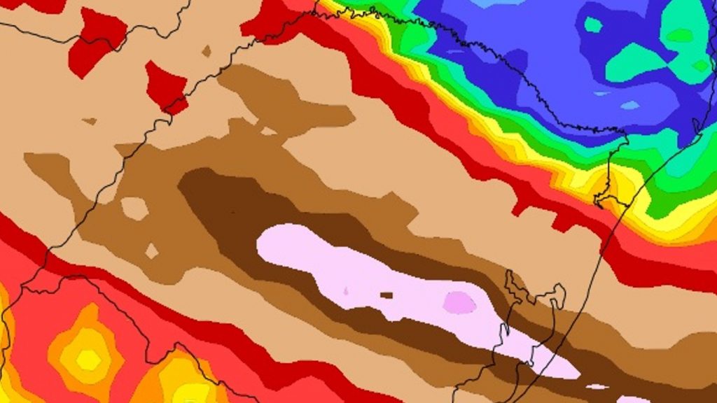 Período de forte instabilidade traz perigo de chuva volumosa e excessiva