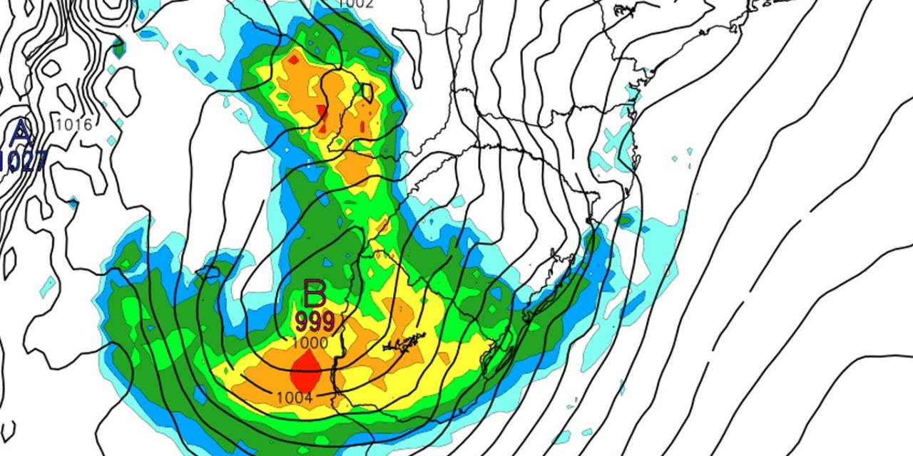 <span class="entry-title-primary">Ciclone vai se formar sobre o continente com tempestades e vento forte</span> <h2 class="entry-subtitle">Ciclone extratropical começará a  se formar ainda sobre o continente com temporais e vento forte em vários paises do Cone Sul </h2>