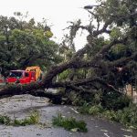 Quais cidades e regiões têm maior risco de temporais e vento no ciclone