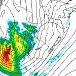 Novo ciclone se formará sobre o continente com vento forte