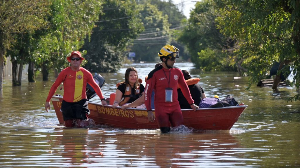 Qual o risco de grandes enchentes na primavera de 2025