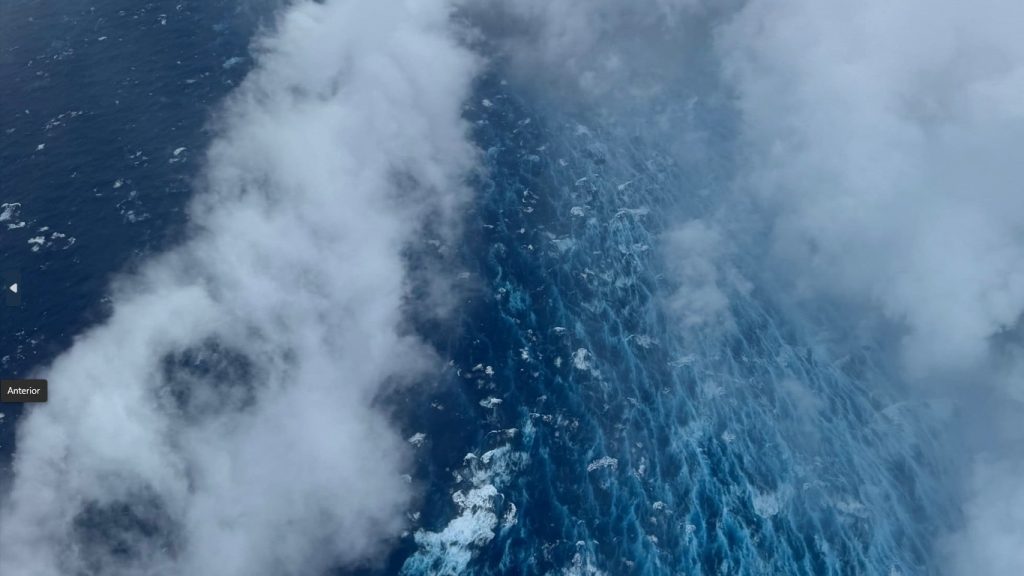 A incrível foto do olho do furacão Erin que chamou atenção de cientistas