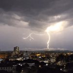 Frente fria muda o tempo no fim de semana com chuva, vento e temporais