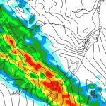 Frente fria provocará segunda rodada de chuva forte e temporais
