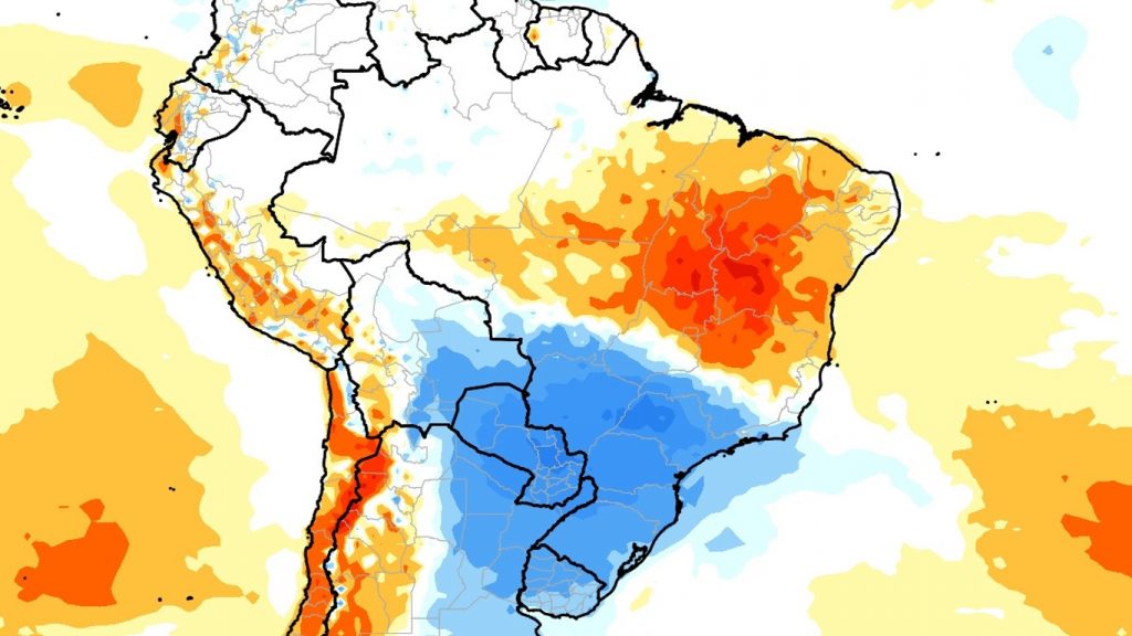 Forte massa de ar frio atingirá dez estados, trará geada e talvez até neve