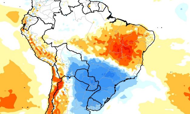 Forte massa de ar frio atingirá dez estados, trará geada e talvez até neve