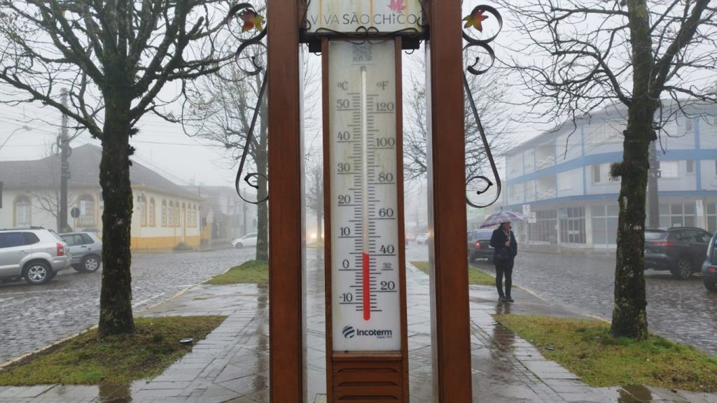 Fim de semana de gelo terá mínimas negativas, geada e chance de neve