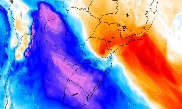 Massa de ar frio derruba temperatura e trará marcas negativas com geada