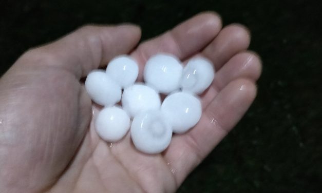 Granizo acompanha chegada de temporais e vai atingir mais cidades