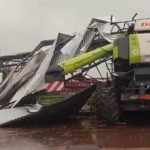 Linha de instabilidade do ciclone causa destruição no Mato Grosso do Sul