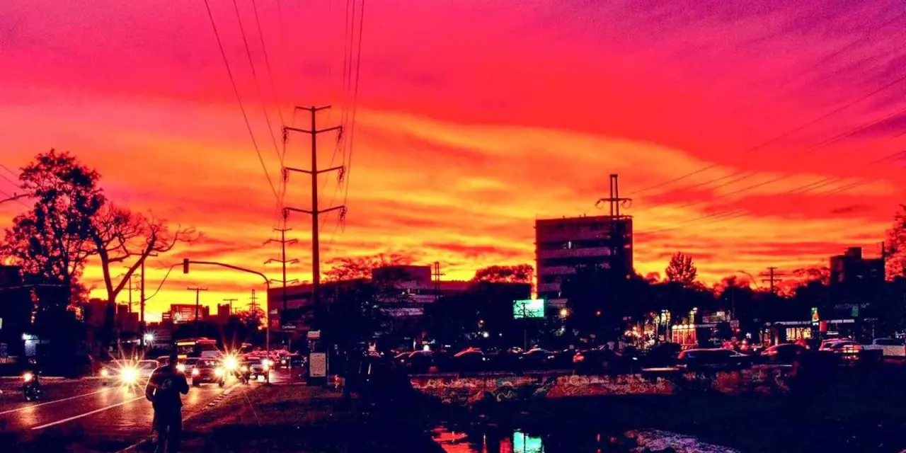 <span class="entry-title-primary">Céu pintado: entenda por que os finais de tarde têm sido um show de cores</span> <h2 class="entry-subtitle">Finais de tarde de ontem e hoje no Rio Grande do Sul chamaram a atenção pela beleza com muitas cores no crepúsculo </h2>