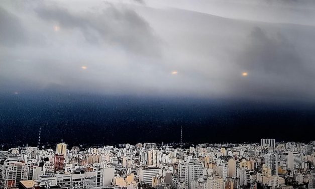 Temporais que chegarão ao Sul do Brasil já atingem Buenos Aires