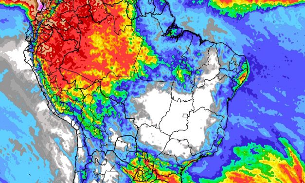 Previsão do tempo: tendência de chuva para dez dias no Brasil