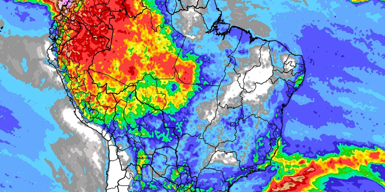 <span class="entry-title-primary">Previsão do tempo: tendência de chuva para dez dias no Brasil</span> <h2 class="entry-subtitle">Veja a previsão detalhada de chuva para o Brasil de Norte a Sul nos próximos dez dias e confira ainda o mapa de precipitação no período</h2>