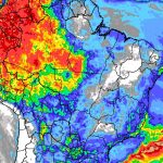 Previsão do tempo: tendência de chuva para dez dias no Brasil