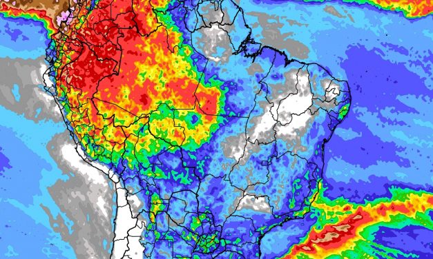 Previsão do tempo: tendência de chuva para dez dias no Brasil