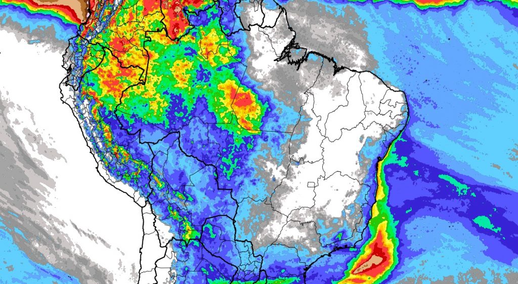 Veja onde mais vai ter chuva no Brasil nesta semana