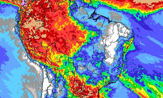 Previsão do tempo: tendência de chuva para dez dias no Brasil