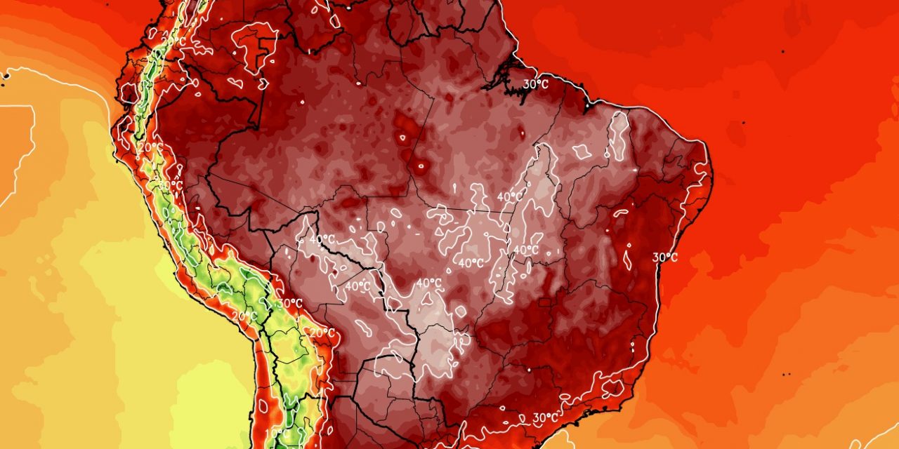 <span class="entry-title-primary">Calor perto e acima de 40ºC atinge 10 estados, vai piorar e chegará a 43ºC</span> <h2 class="entry-subtitle">Massa de ar extremamente seca e quente cobre neste momento uma extensa áreas do Brasil com umidade de deserto e calor excessivo </h2>