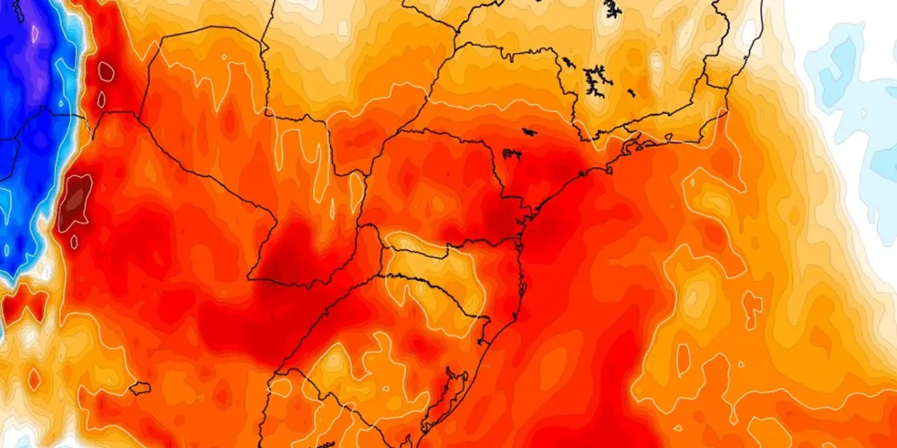 <span class="entry-title-primary">Massa de ar quente cobre Centro-Sul do Brasil com calor no fim do inverno</span> <h2 class="entry-subtitle">Massa de ar quente afetará o Sul, Centro-Oeste e o Sudeste do Brasil nos últimos dia do inverno com temperaturas elevadas</h2>