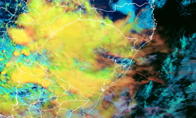 Chuva avança e atinge várias regiões do Rio Grande do Sul