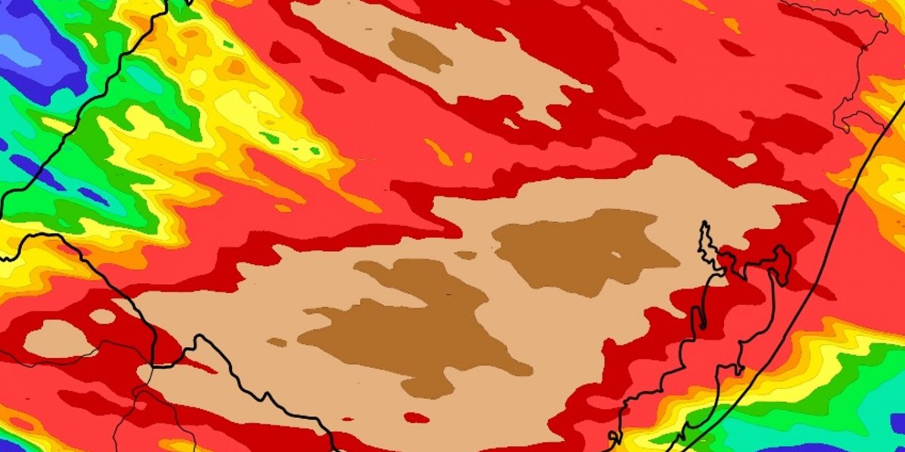 <span class="entry-title-primary">Chuva forte no Sul do Brasil: veja as últimas projeções de volumes</span> <h2 class="entry-subtitle">Volumes elevados de chuva são esperados até o começo da semana que vem no Sul do Brasil em periodo de forte instabilidade </h2>